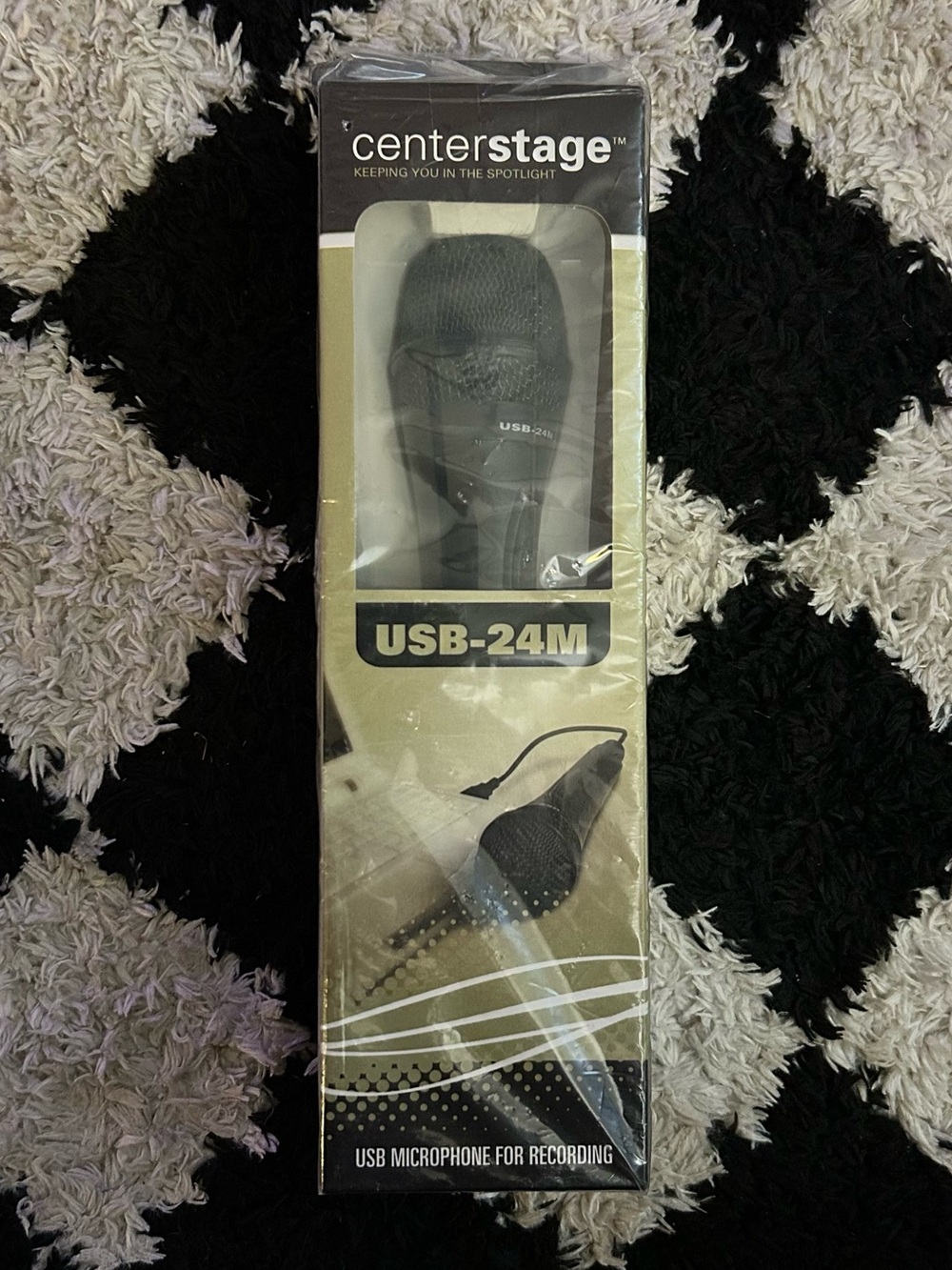 NEW Nady Systems USB-24M USB Dynamic Microphone NIB 10 Ft Cable On/off Switch